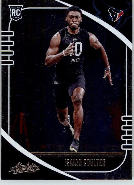 Isaiah Coulter - 2020 Panini Absolute - #139 - Retail RC Football - Football Card Single