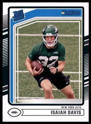 Isaiah Davis Rookie 2024 Donruss #386 New York Jets