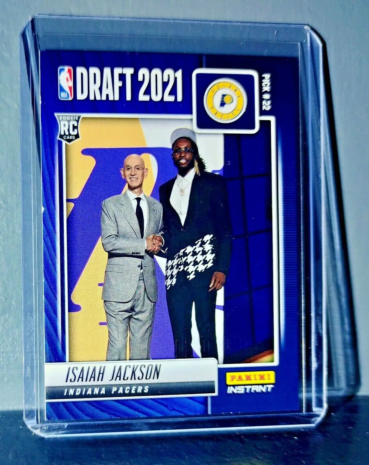 Isaiah Jackson 2021-22 Panini NBA Draft Night Rookie Card 1 of 530 - Basketball Card Single