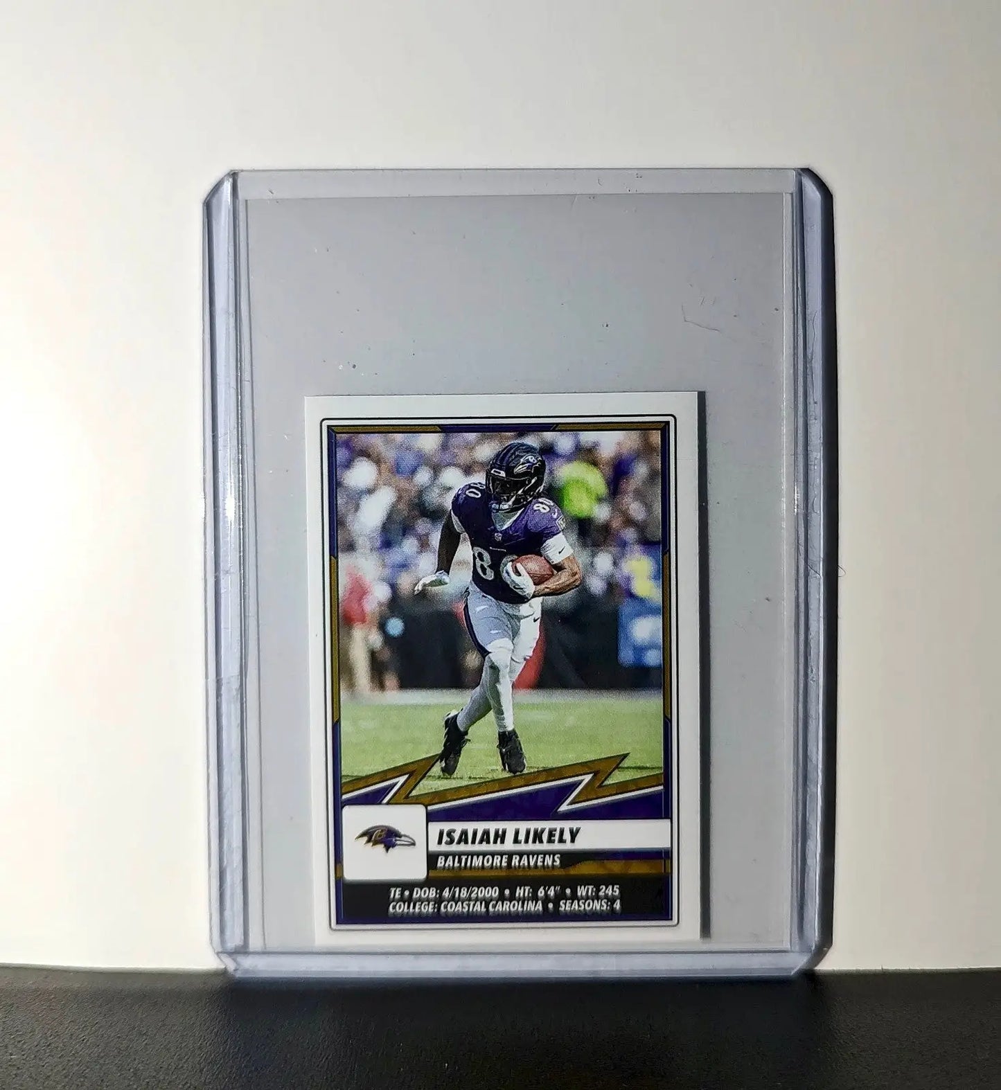 Isaiah Likely 2025 Panini NFL #111 Sticker Baltimore Ravens - Football Card Single