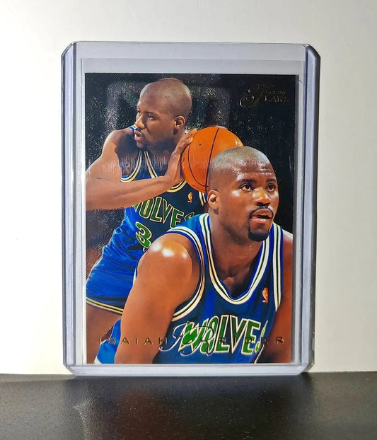 Isaiah Rider 1995-96 Flair NBA #80 Card Minnesota Timberwolves - Basketball Card Single