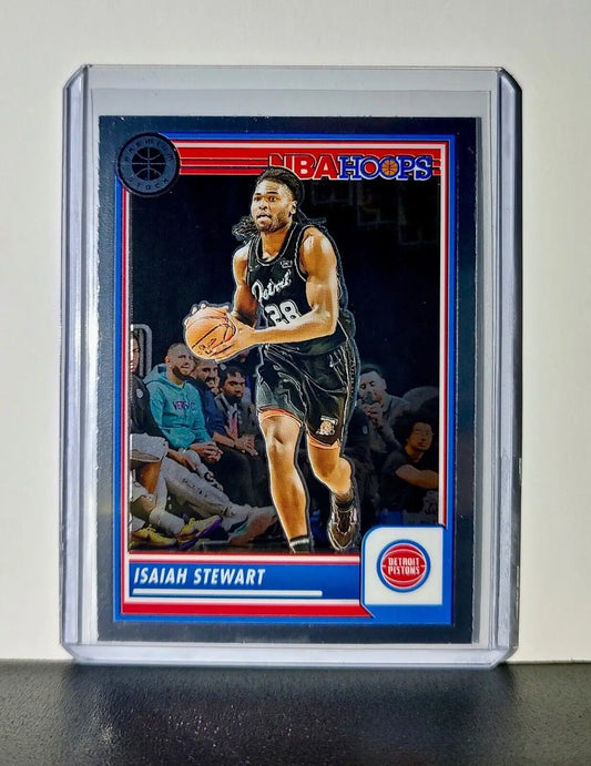 Isaiah Stewart 2023-24 Panini Premium Stock NBA Hoops #161 Card Detroit Pistons - Basketball Card Single