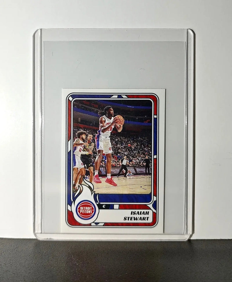 Isaiah Stewart 2024-25 Panini NBA #181 Sticker Card Detroit Pistons