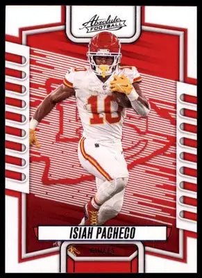 Isiah Pacheco 2023 Panini Absolute Retail #53 Kansas City Chiefs - Football Card Single