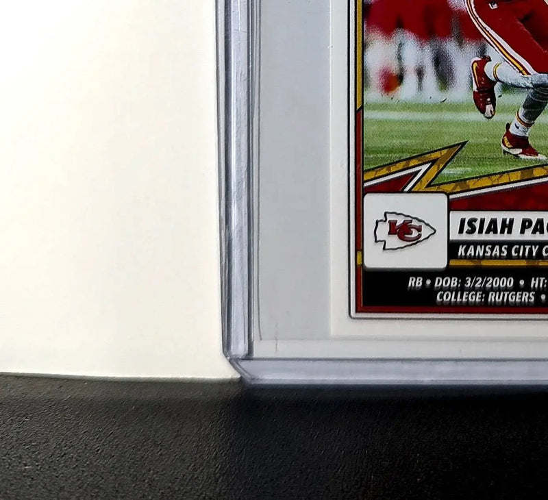 Isiah Pacheco 2025 Panini NFL #249 Sticker Kansas City Chiefs