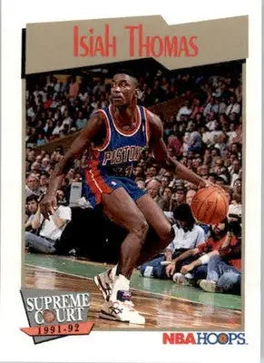 Isiah Thomas - 1991-92 Hoops - #464 - Basketball - Basketball Card Single