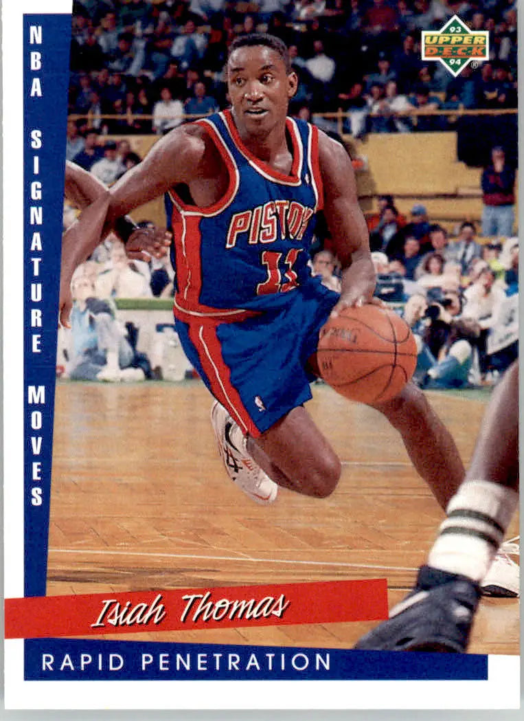 Isiah Thomas - 1993-94 Upper Deck - #245 - Basketball - Basketball Card Single