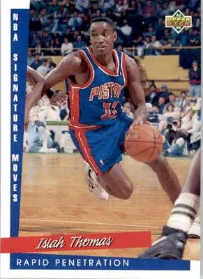 Isiah Thomas - 1993-94 Upper Deck - #245 - Basketball - Basketball Card Single
