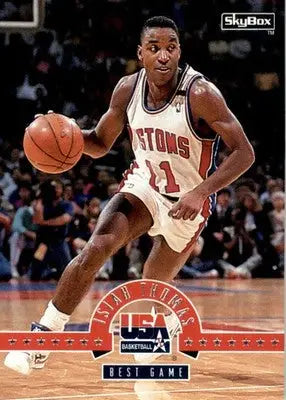 Isiah Thomas - 1994 SkyBox USA - #45 - Basketball - Basketball Card Single