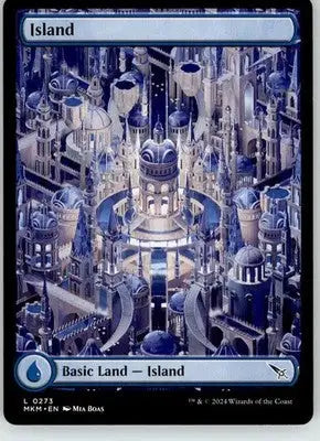 Island (0273) - Murders at Karlov Manor - 273 - NM Magic: The Gathering - Magic Card Single