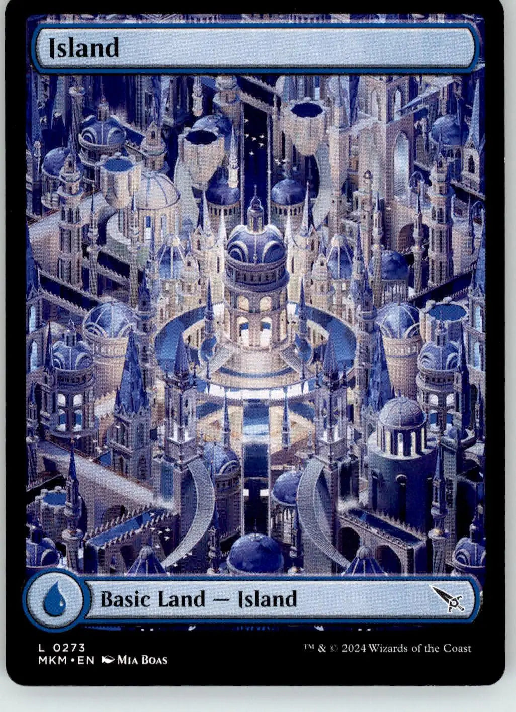 Island (0273) - Murders at Karlov Manor - 273 - NM Magic: The Gathering - Magic Card Single