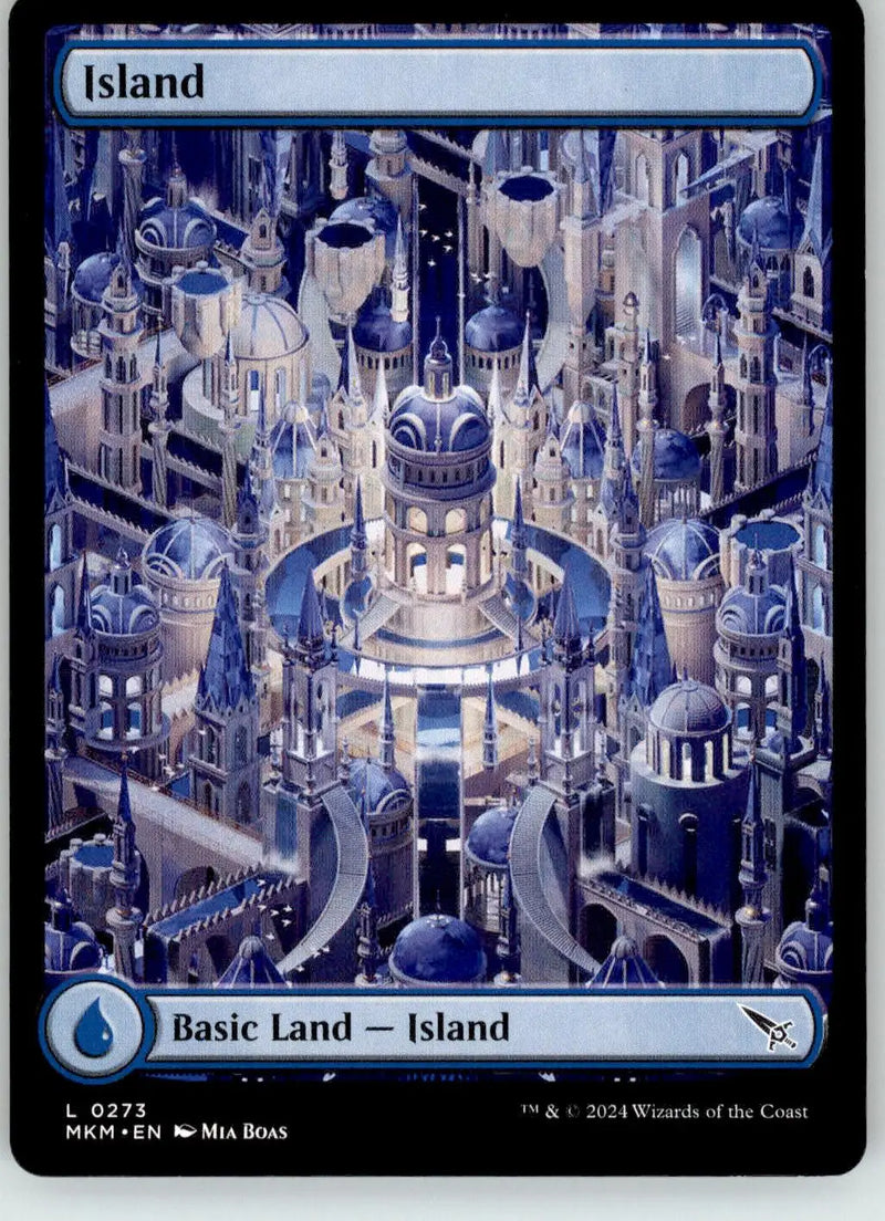 Island (0273) - Murders at Karlov Manor - 273 - NM Magic: The Gathering - Magic Card Single