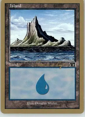 Island (335) - 2000 Tom van de Logt World Championship Decks - HP Magic - Magic Card Single