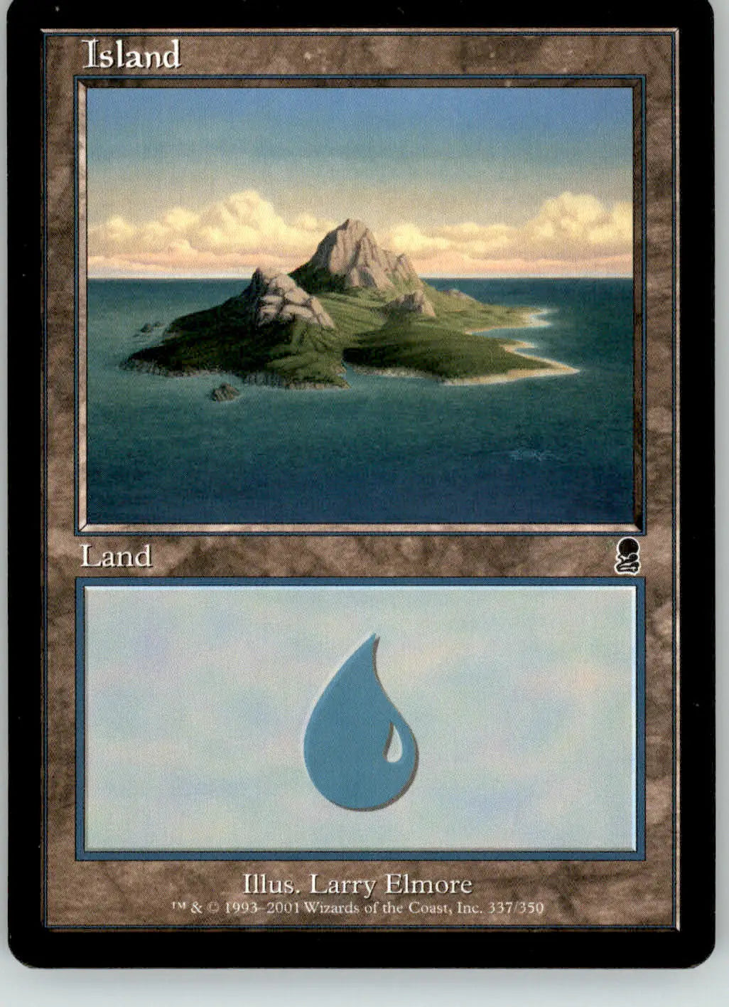 Island (337) - Odyssey - 337 - LP Magic: The Gathering - Magic Card Single
