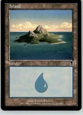 Island (337) - Odyssey - 337 - LP Magic: The Gathering - Magic Card Single