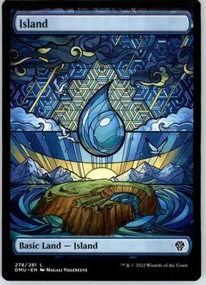 Island (Showcase) - Dominaria United - 278 - NM - Magic Card Single