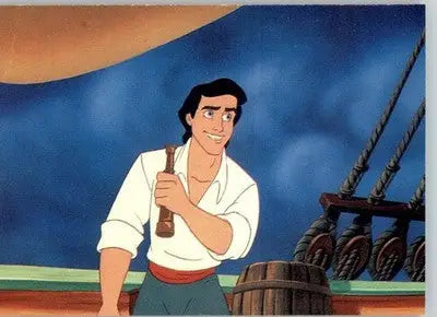 It is Prince Eric - 1991 Pro Set The Little Mermaid - #20 - Entertainment Card Single