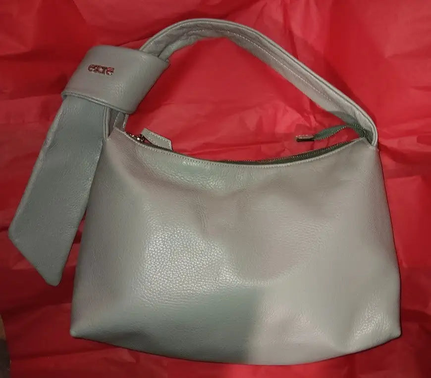 Italian Fashion Designer Brand Vera Pelle Exte Hobo Leather Shoulder Bag NWOT - Other
