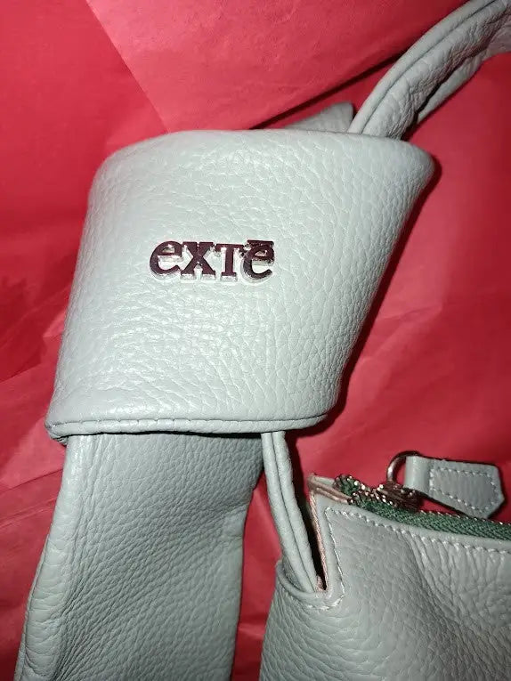 Italian Fashion Designer Brand Vera Pelle Exte Hobo Leather Shoulder Bag NWOT - Other