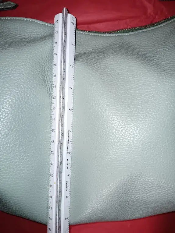 Italian Fashion Designer Brand Vera Pelle Exte Hobo Leather Shoulder Bag NWOT - Other