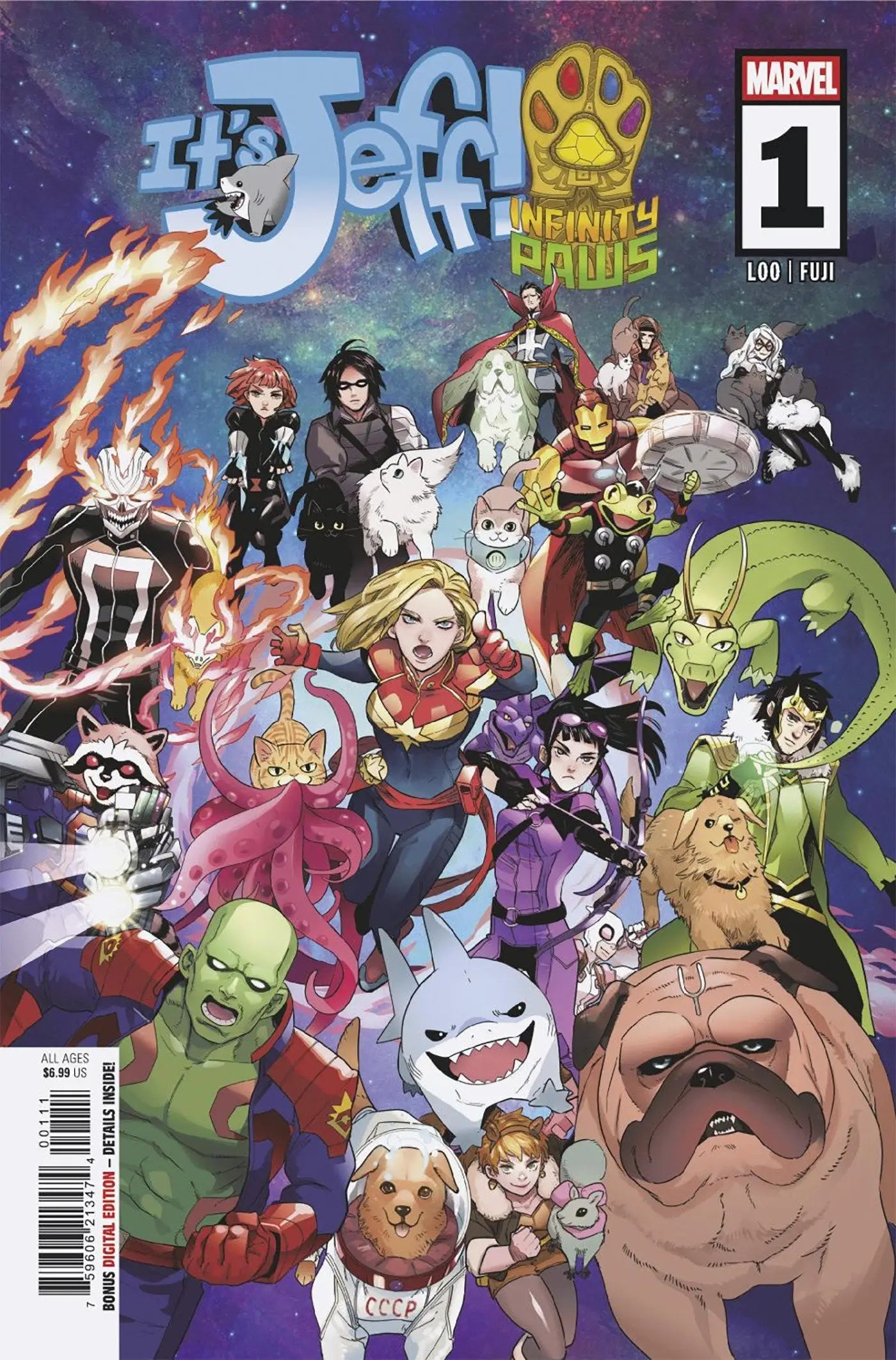 It’s Jeff: Infinity Paws #1 - Comic Book