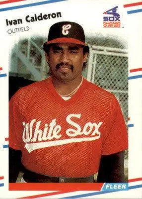 Ivan Calderon - 1988 Fleer - #394 - Baseball - Baseball Card Single