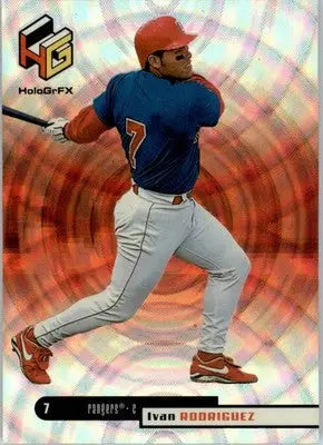 Ivan Rodriguez - 1999 Upper Deck HoloGrFX - #57 - Baseball - Baseball Card Single