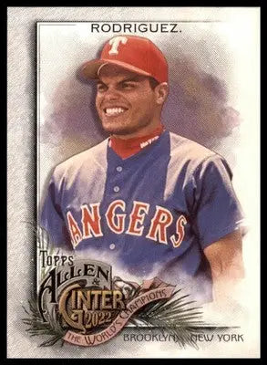 Ivan Rodriguez 2022 Topps Allen & Ginter #19 Texas Rangers - Baseball Card Single