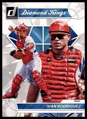 Ivan Rodriguez 2023 Donruss #3 Texas Rangers - Baseball Card Single