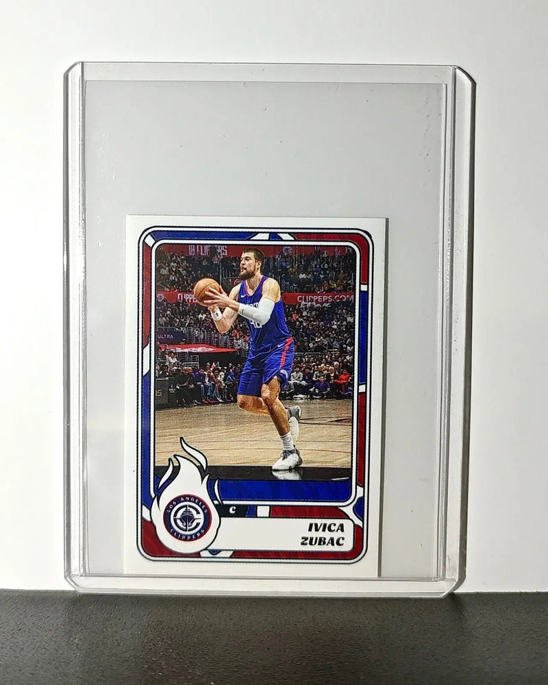 Ivica Zubac 2024-25 Panini NBA #349 Sticker Card Los Angeles Clippers - Basketball Card Single