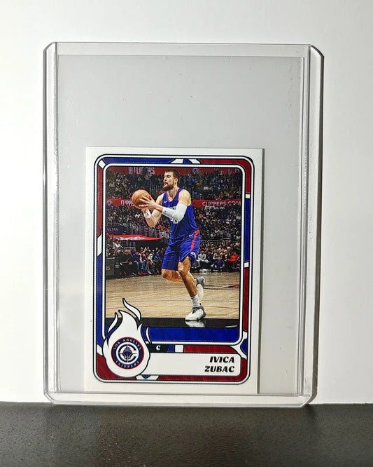 Ivica Zubac 2024-25 Panini NBA #349 Sticker Card Los Angeles Clippers - Basketball Card Single