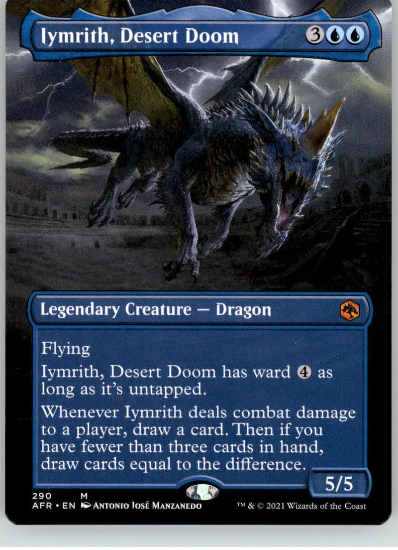 Iymrith Desert Doom (Borderless) - Adventures in the Forgotten Realms - 290 NM - Other