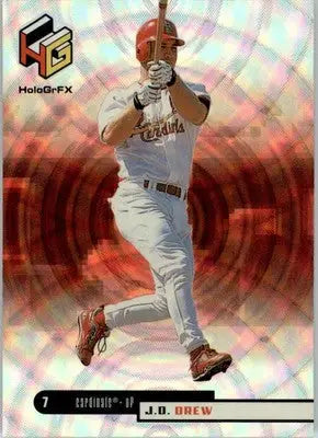 J.D. Drew - 1999 Upper Deck HoloGrFX - #49 - Baseball - Baseball Card Single