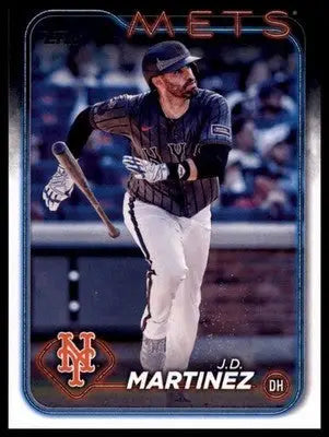 J.D. Martinez 2024 Topps Update #US243 New York Mets - Baseball Card Single