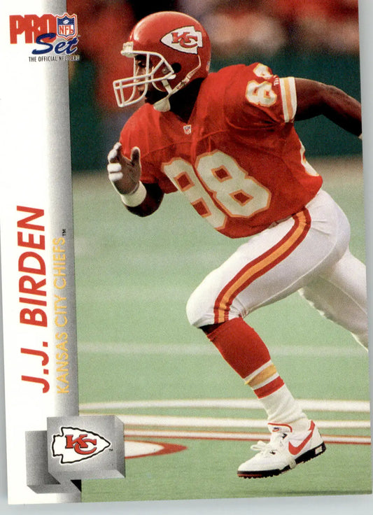 J.J. Birden - 1992 Pro Set - #529 - Football - Football Card Single