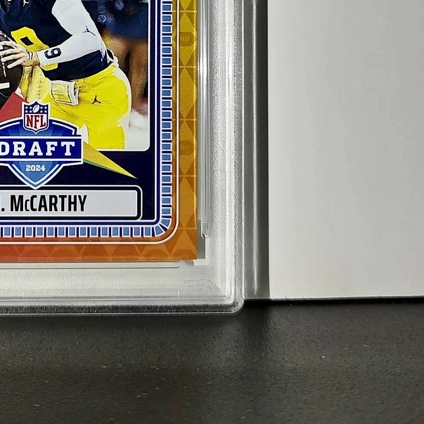 J.J. McCarthy 2023 Panini Instant Draft Night #NFLDN-1 PSA 9 Mint - Football Card Single