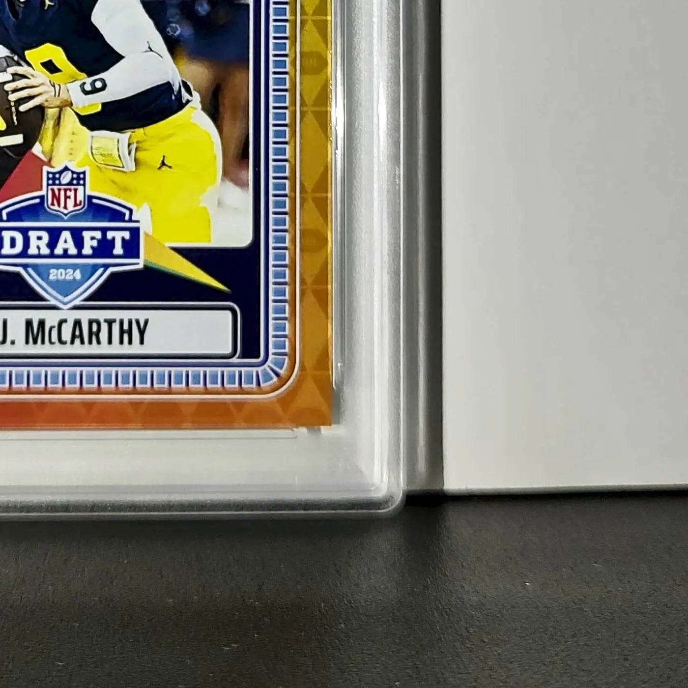 J.J. McCarthy 2023 Panini Instant Draft Night #NFLDN-1 PSA 9 Mint