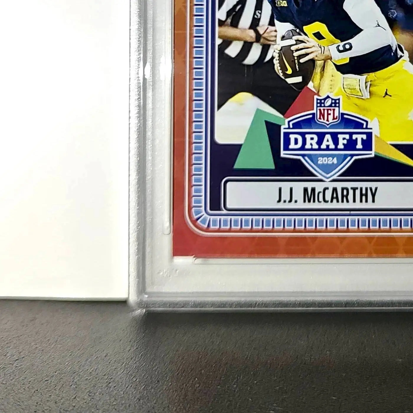 J.J. McCarthy 2023 Panini Instant Draft Night #NFLDN-1 PSA 9 Mint - Football Card Single