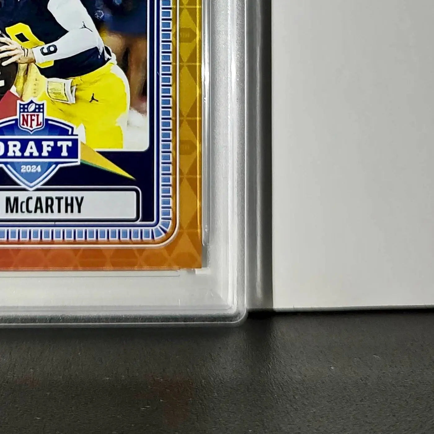 J.J. McCarthy 2023 Panini Instant Draft Night #NFLDN-1 PSA 9 Mint - Football Card Single