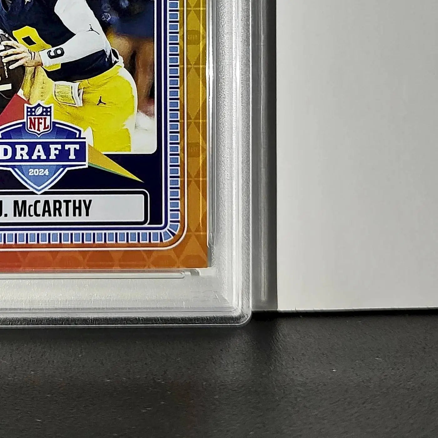 J.J. McCarthy 2023 Panini Instant Draft Night #NFLDN-1 PSA 9 Mint - Football Card Single