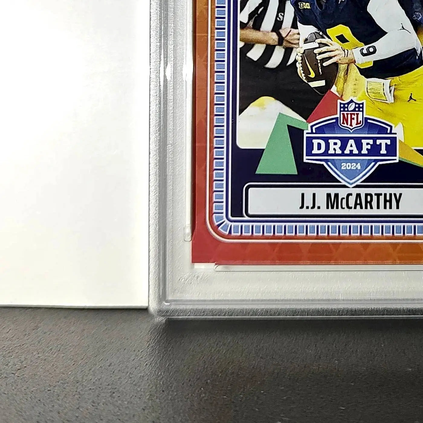 J.J. McCarthy 2023 Panini Instant Draft Night #NFLDN-1 PSA 9 Mint