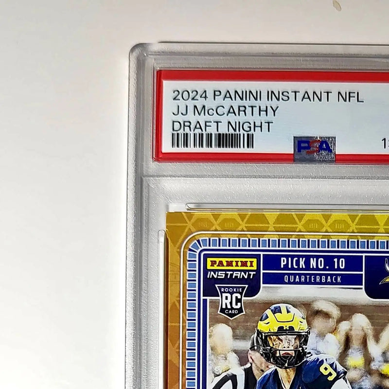 J.J. McCarthy 2023 Panini Instant Draft Night #NFLDN-1 PSA 9 Mint