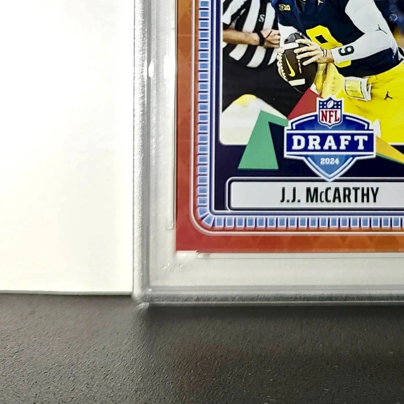 J.J. McCarthy 2023 Panini Instant Draft Night #NFLDN-1 PSA 9 Mint