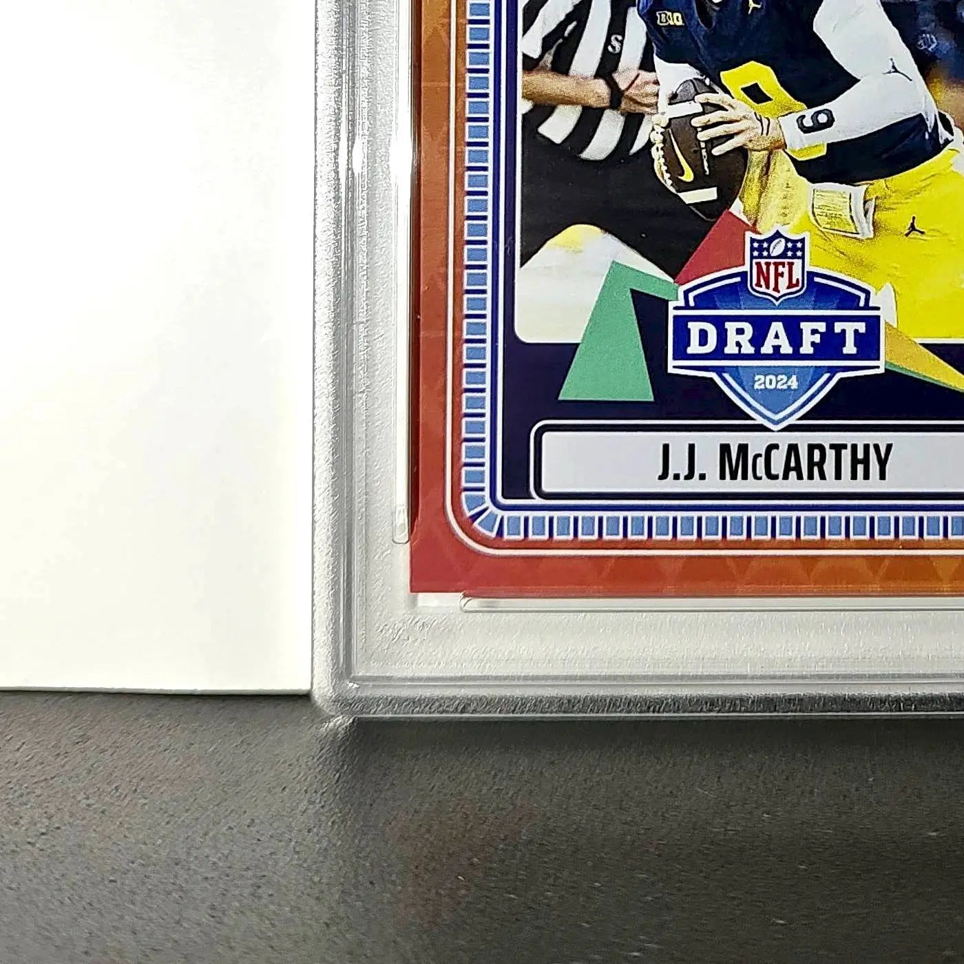 J.J. McCarthy 2023 Panini Instant Draft Night #NFLDN-1 PSA 9 Mint - Football Card Single