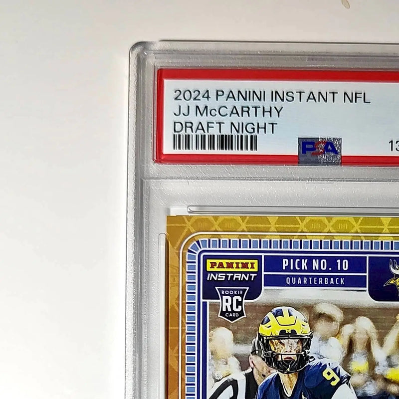 J.J. McCarthy 2023 Panini Instant Draft Night #NFLDN-1 PSA 9 Mint
