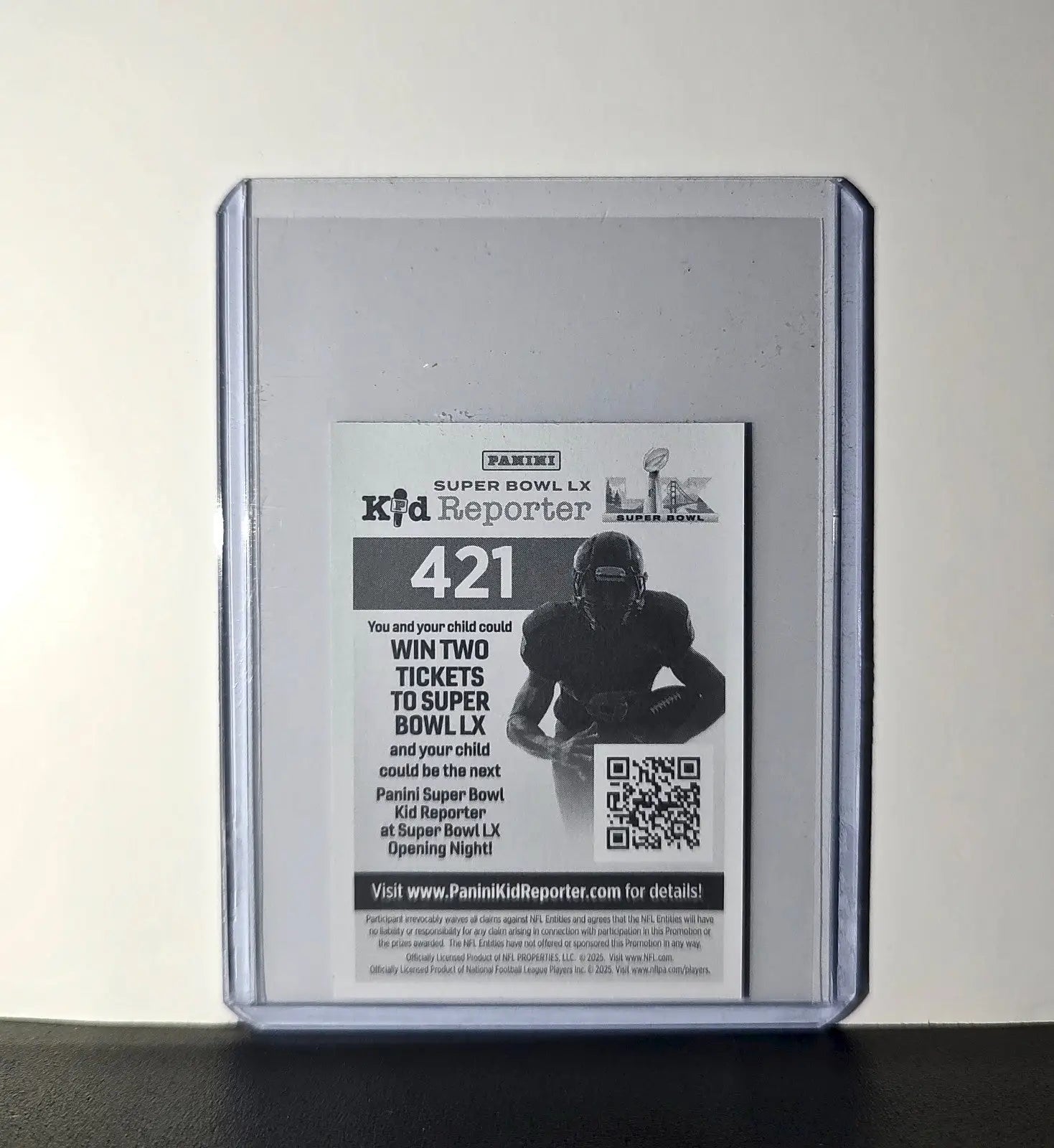 J.J. McCarthy 2025 Panini NFL #421 Foil Sticker Minnesota Vikings