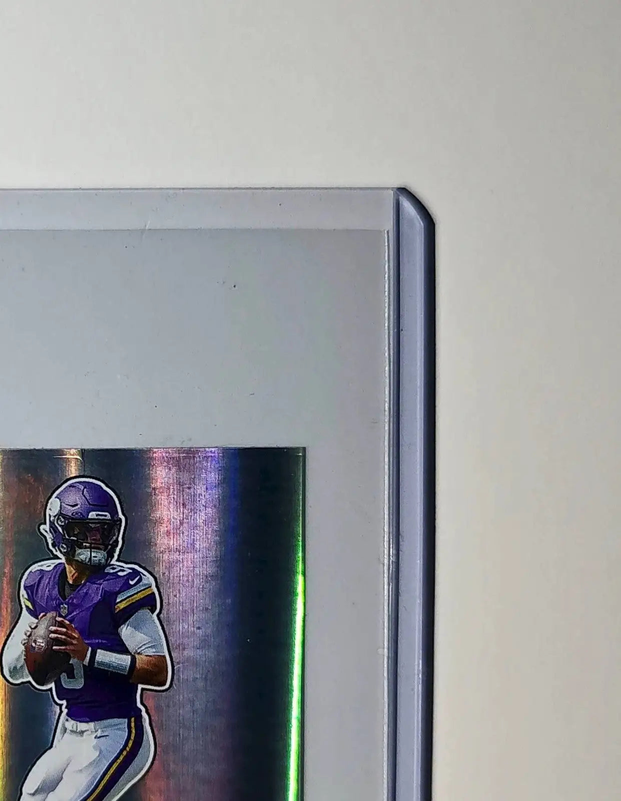 J.J. McCarthy 2025 Panini NFL #421 Foil Sticker Minnesota Vikings