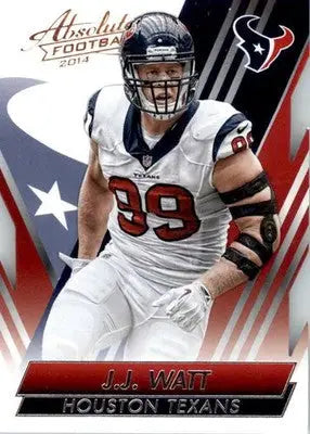 J.J. Watt - 2014 Panini Absolute - #53 - Retail Football - Football Card Single