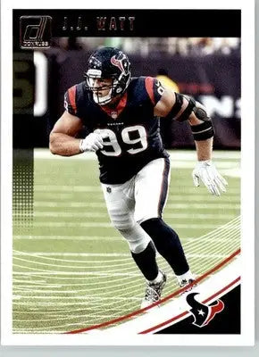 J.J. Watt - 2018 Donruss - #113 - Football - Football Card Single