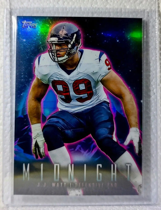 J.J. Watt 2023 Topps Midnight NFL #321 Composite Football Card Houston Texans - Football Card Single